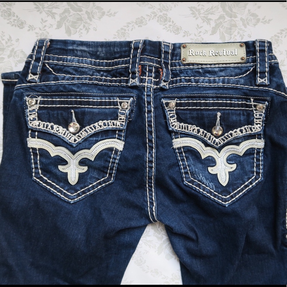 Rock Revival jeans sz 29 x 30 style May Skinny
